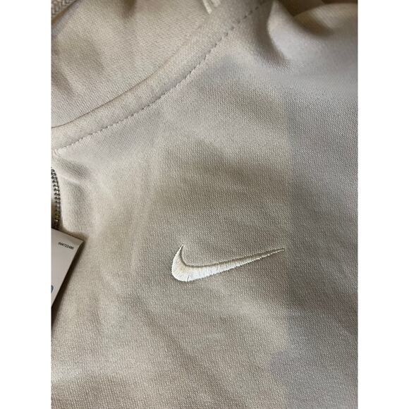 Nike full zip cream hoodie Oversized Women's Medium & XL NWT - Picture 2 of 5